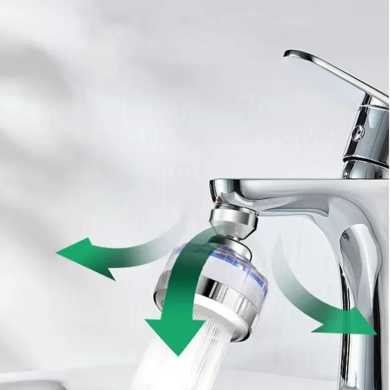 360° Rotation Kitchen sink Faucet extender adapter bathroom water faucet filter aerator water saving tap nozzle sink accessories