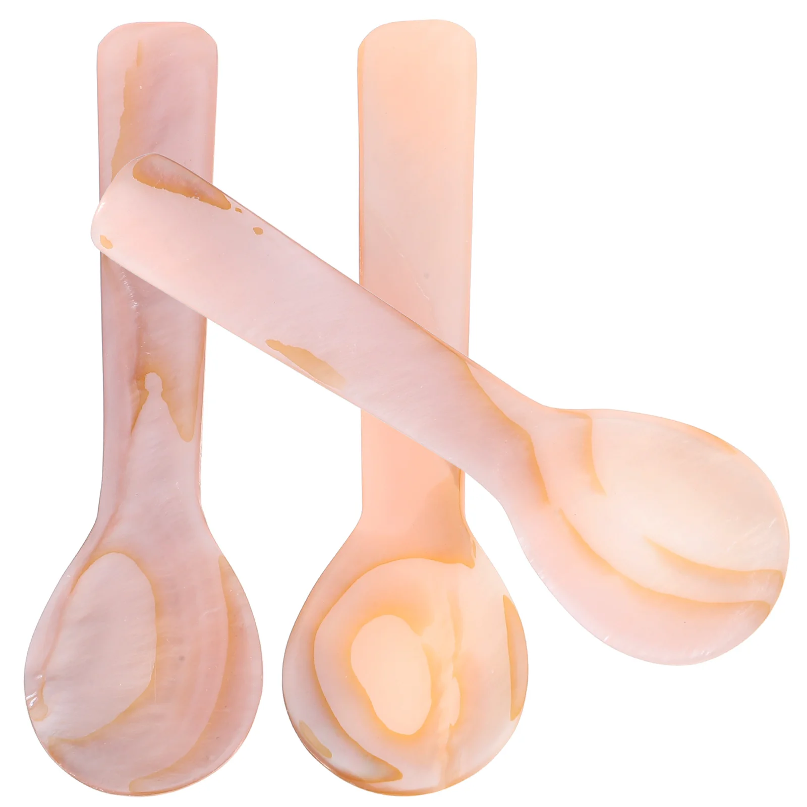 Handcrafted Mother-of-pearl Caviar Spoon Porridge Spoons for Household Food Home Shell Small Rice Clear Dessert Soup