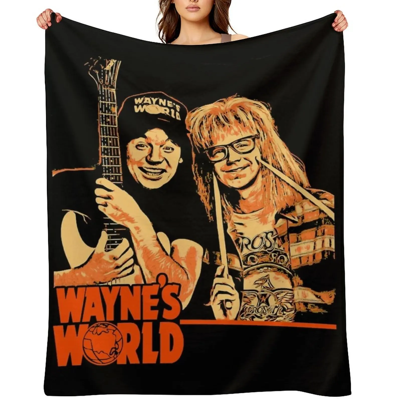 لماذا كل ما ترفه عن عالم واين هو كذبة رمي بطانية أريكة لحاف فاخر رمي ريتروس أريكة رمي البطانيات #1