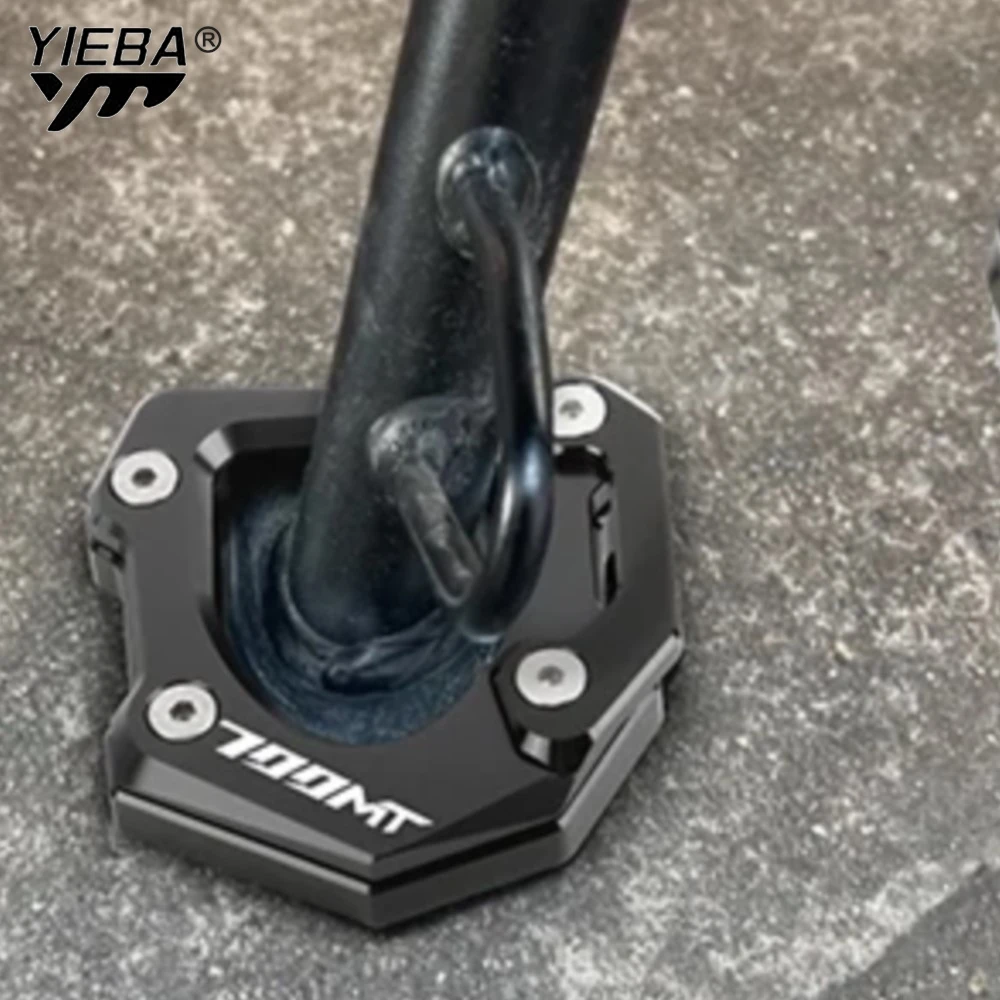 

For CFMOTO 700MT 700 MT CF MOTO MT700 2023 2024 2025 2026 Motorcycle Kickstand Foot Side Stand Extension Enlarger Plate Pad
