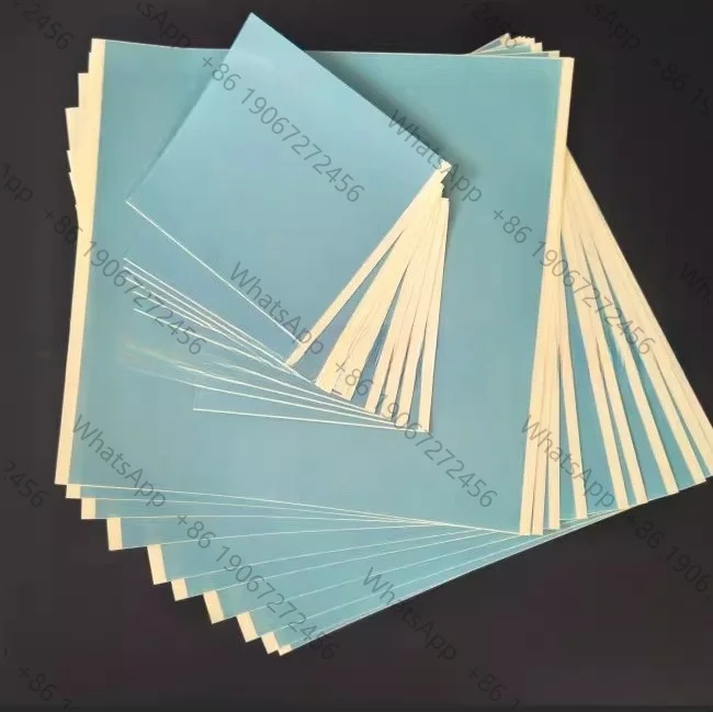 Silicon wafer protective film/wafer cutting blue film (10x10cm, 20x20cm, 10 sheets per group, sold by group)