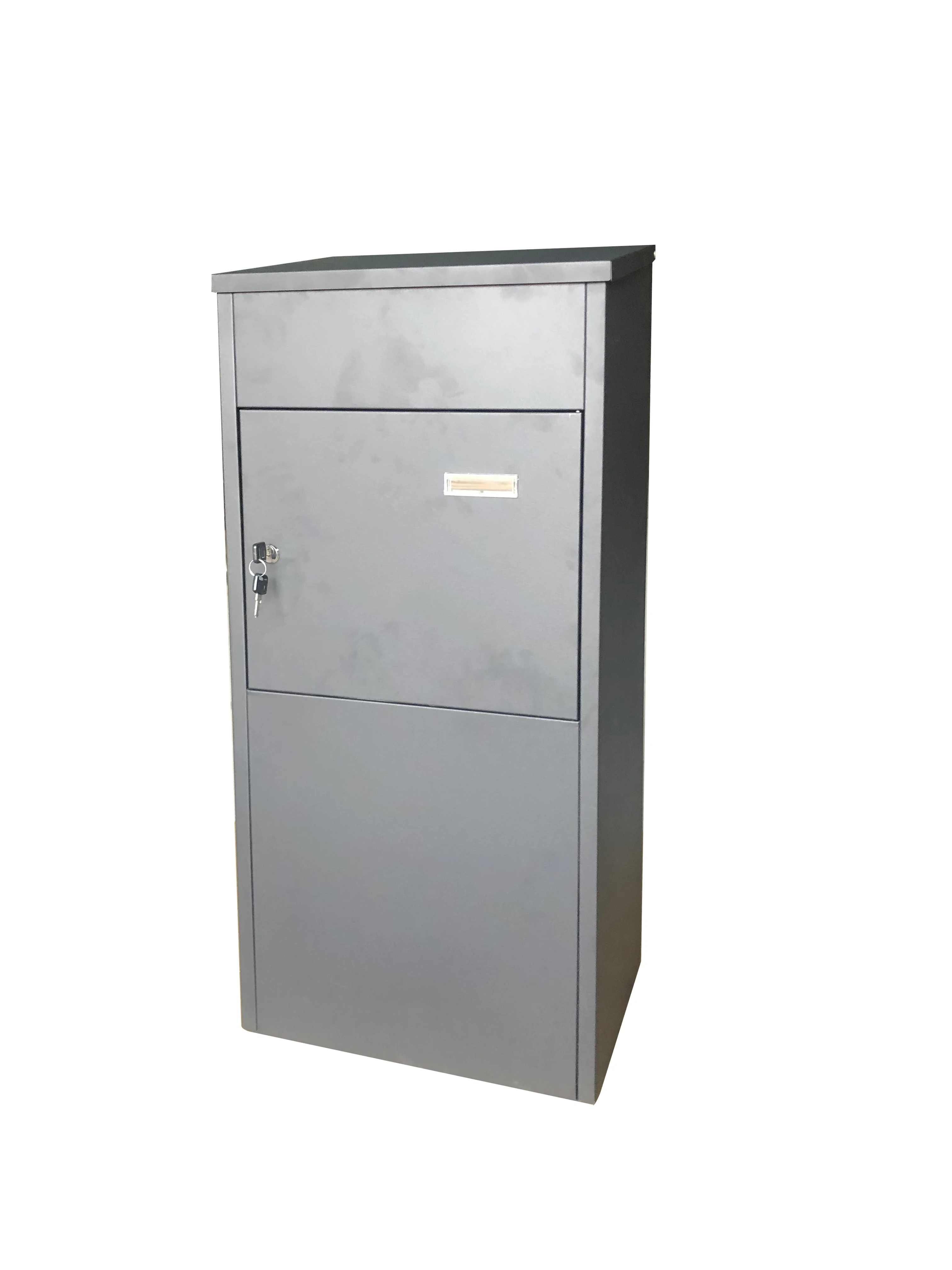 Modern Large Galvanized Steel Parcel Drop Delivery Mail Box Stainless Waterproof Storage Box Mystery Box Parcel