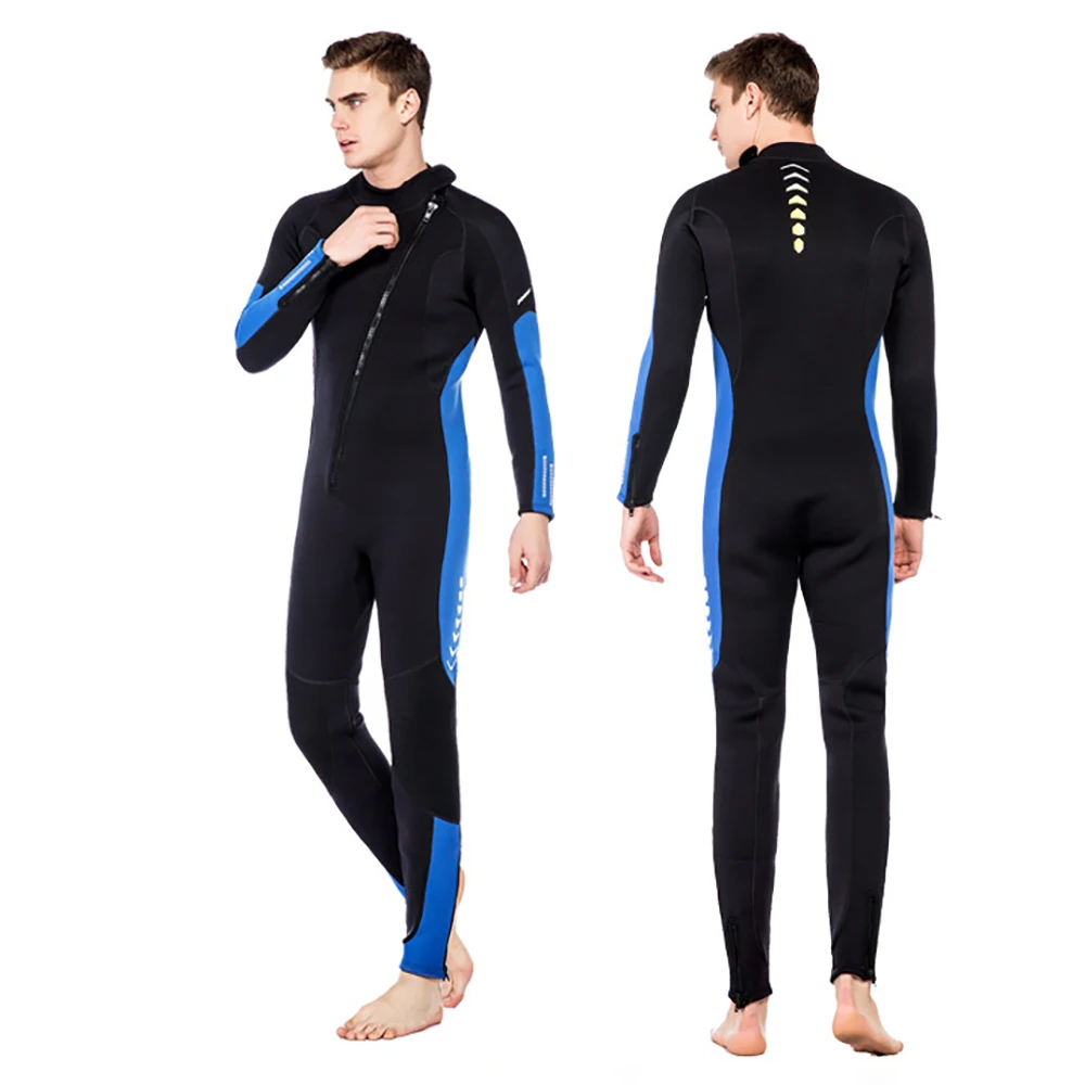 3MM Neoprene Wetsuit Men Surf Scuba Equipment Underwater Fishing Spearfishing Kitesurf Swimwear WetSuit Equipment Diving Suit