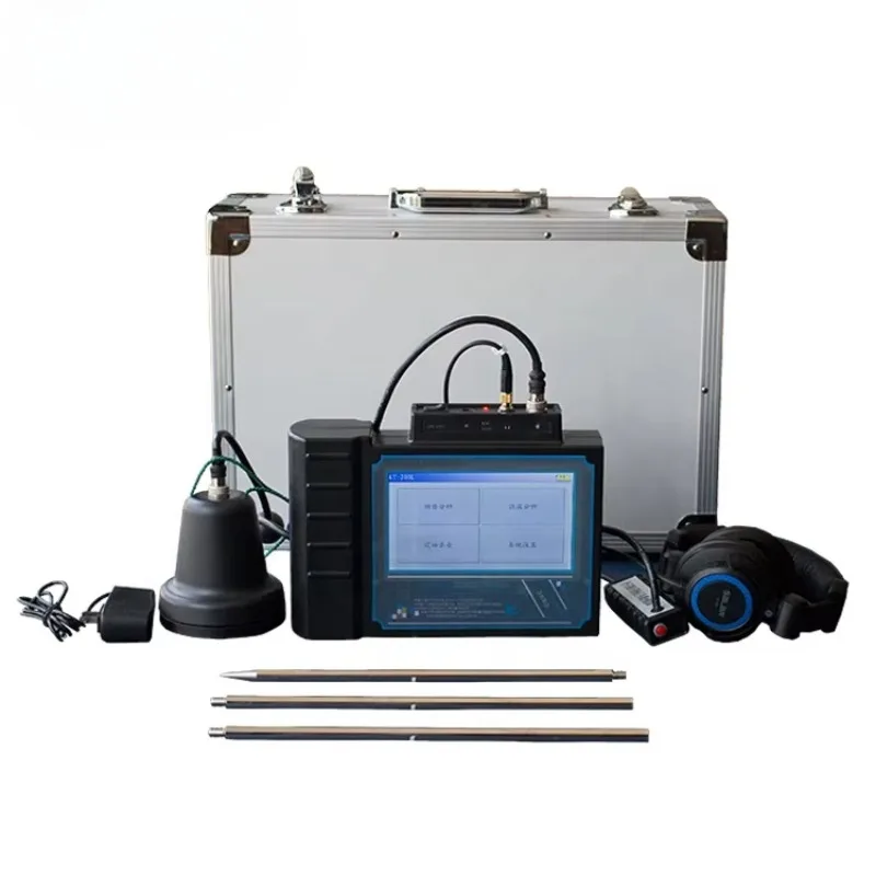 Long Life Ultrasonic 2m Underground Pipe Leakage Water Leak Detector