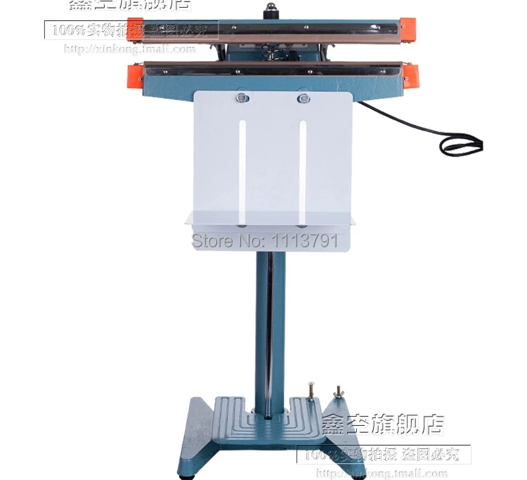 

Foot Pedal Impulse Sealer ,heat sealing machine,Plastic Bag sealer, double-sided heat sealing machine ,Sealing Length 350mm