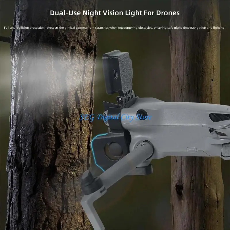 Picture 6: U75B 180 Degree Rotatable Accessory With LED Light And Soft Clips