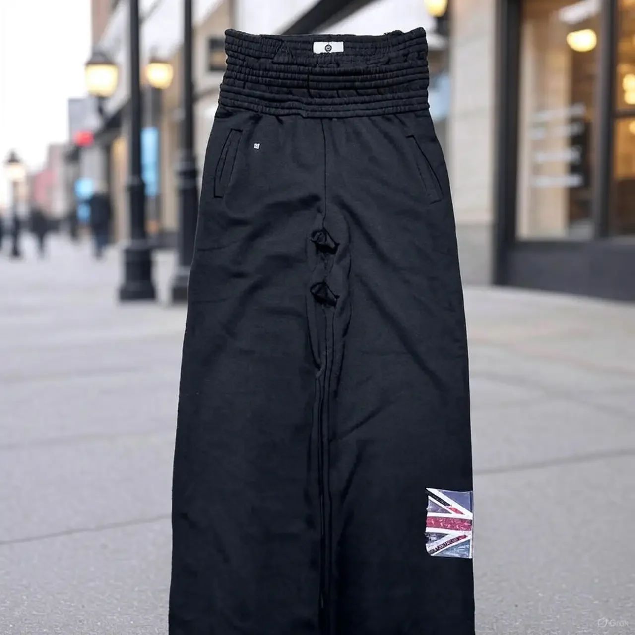 

Новые осенние новые повседневные спортивные брюки с американским принтом и графическим принтом, прямые повседневные брюки с высокой талией, повседневные брюки, женская и мужская одежда