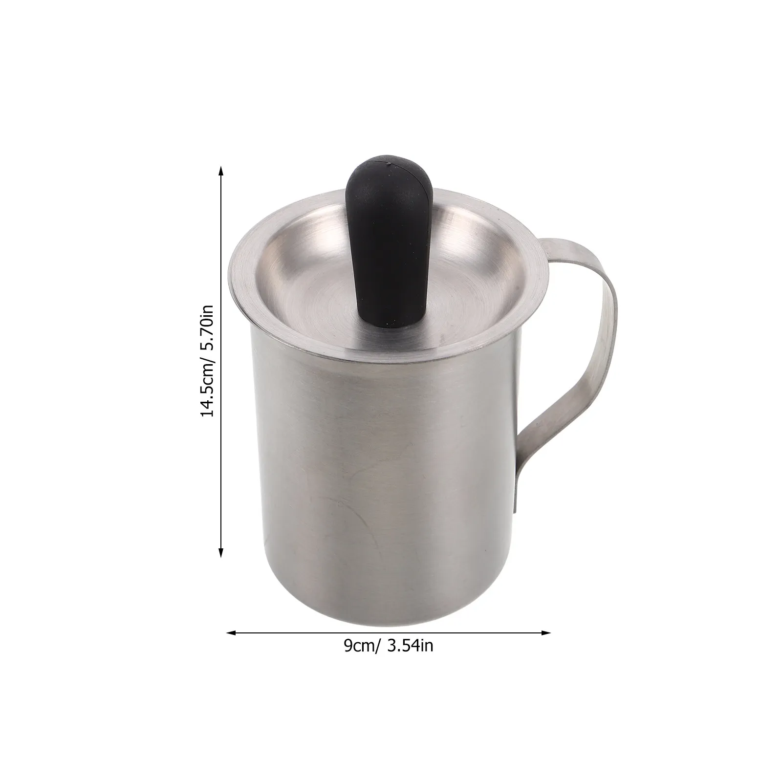 Silicone Basting Brush Bottle 500Ml Stainless Steel Oil Dispenser Sauce Cup for Bbq Grilling Cooking Baking Bottle Baster Brush