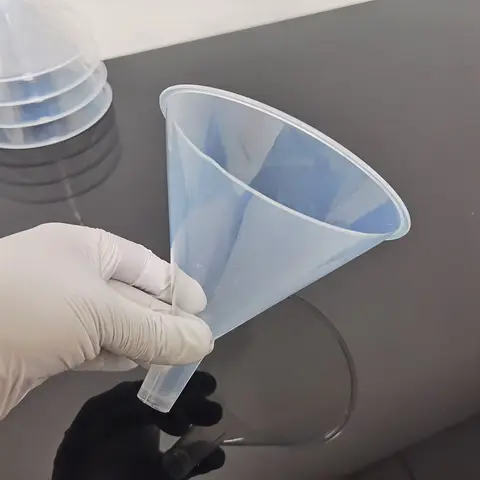 1 st 150 mm transparent tratt kök matlagningstillbehör pryl parfym emulsion förpackning laboratoriefilter hjälpverktyg 8 best sales stor tratt - №1