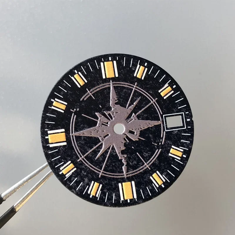 North Star style dial with super quality suitable for Japanese automatic mechanical movements NH35 Dial with s and no logo