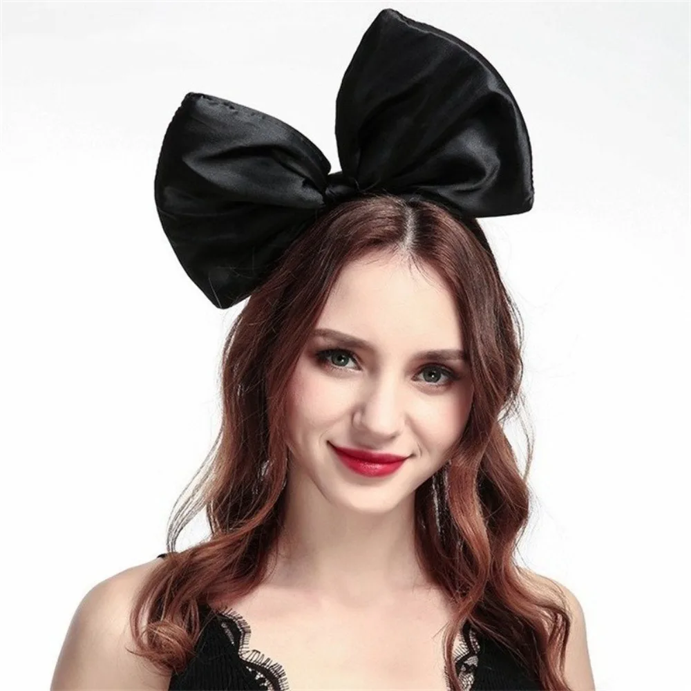 

Fashion Oversized Bow Bow Headband Exaggeration Acting Party Decoration Bowknot Hair Band 3D Bow Hair Hoop Hair Accessories