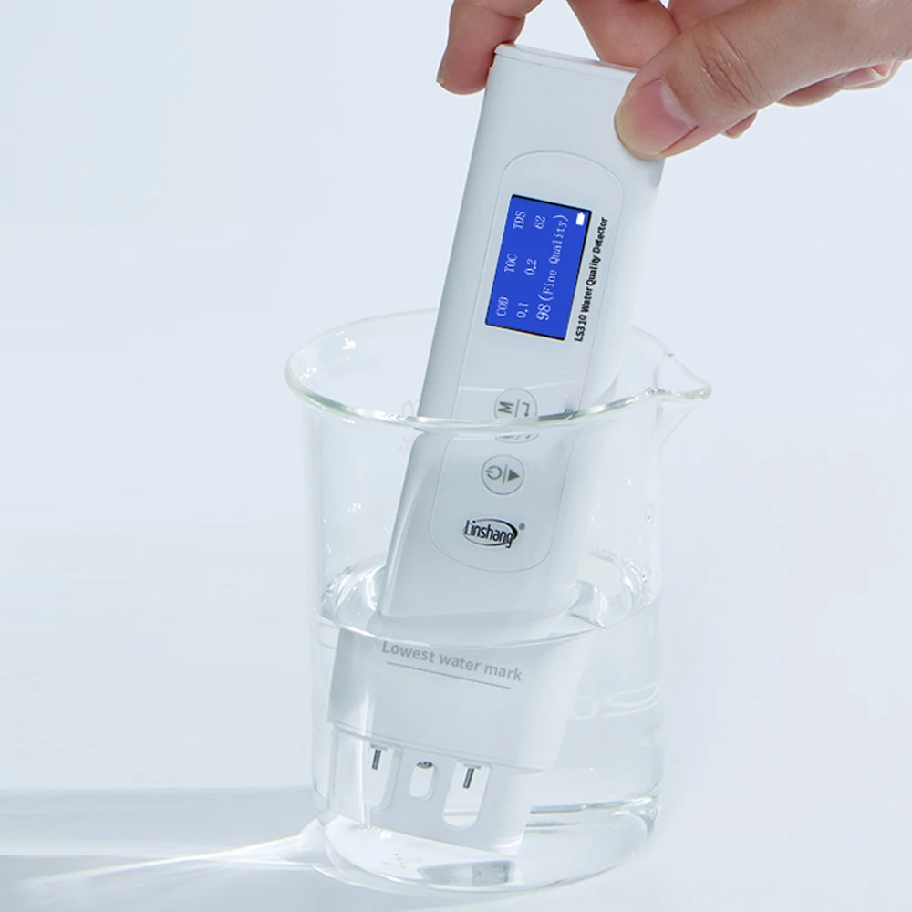 TOC COD UV275 Multi-Parameter Water Quality Detector Tester LS310 for Drinking Water Measure 6 Water Quality Indicators