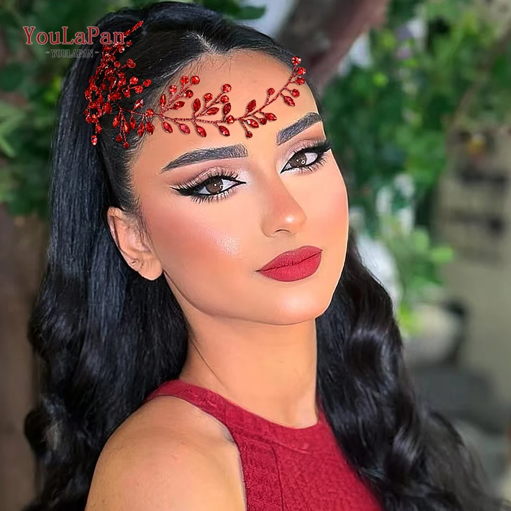 

YouLaPan Wedding Bridal Headpiece Rhinestone Headband Crystal Bride Hair Accessories Bridesmaid Hair Band Jewelry Hairwear HP21
