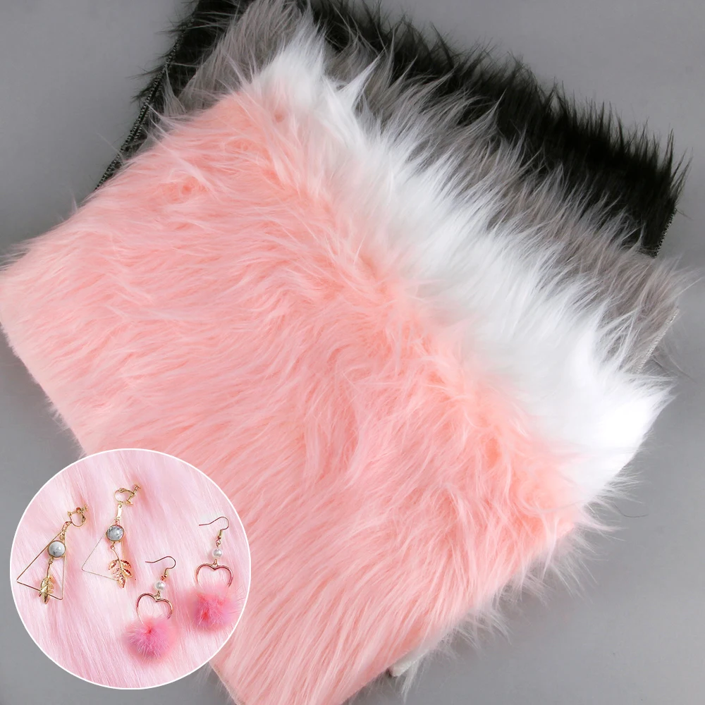 Nail Art Hand Rest Photo Background Manicure Mat Practice Cushion Artificial Wool Fluffy 40*50CM Stand Hand Training Nails Tools