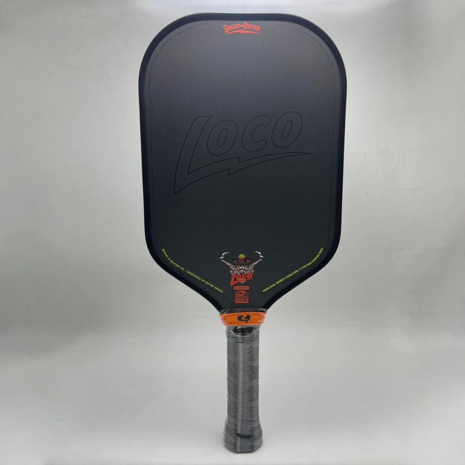 Bread Butter Loco Pickleball Paddle Blue 16mm EVA Foam Core Hybrid Standard CFC T700-High Quality Portable Training image 3
