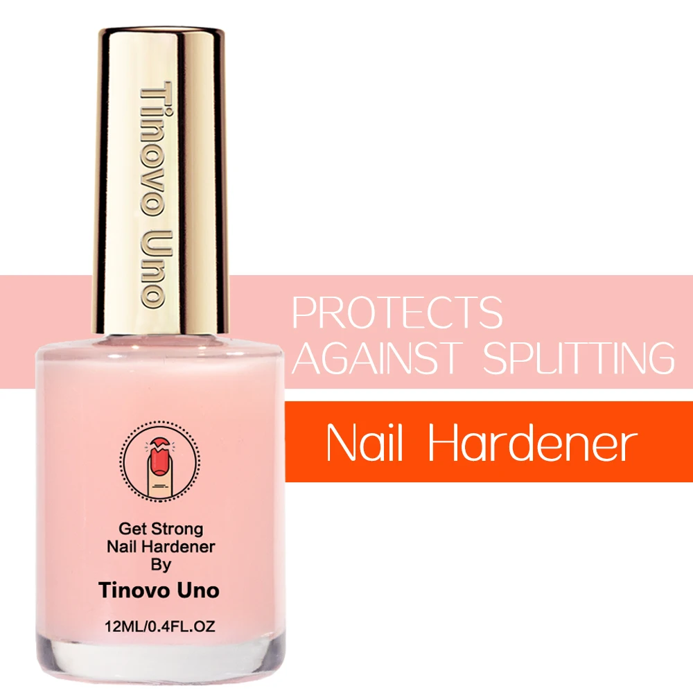 ทินโนโว ยูโน น้ำยาเคลือบเล็บสีชมพู 12 มล. สำหรับตกแต่งเล็บ สีชมพูธรรมชาติ น้ำยาบำรุงเล็บให้แข็งแรง แห้งเร็ว ให้เล็บแข็งแรงขึ้น