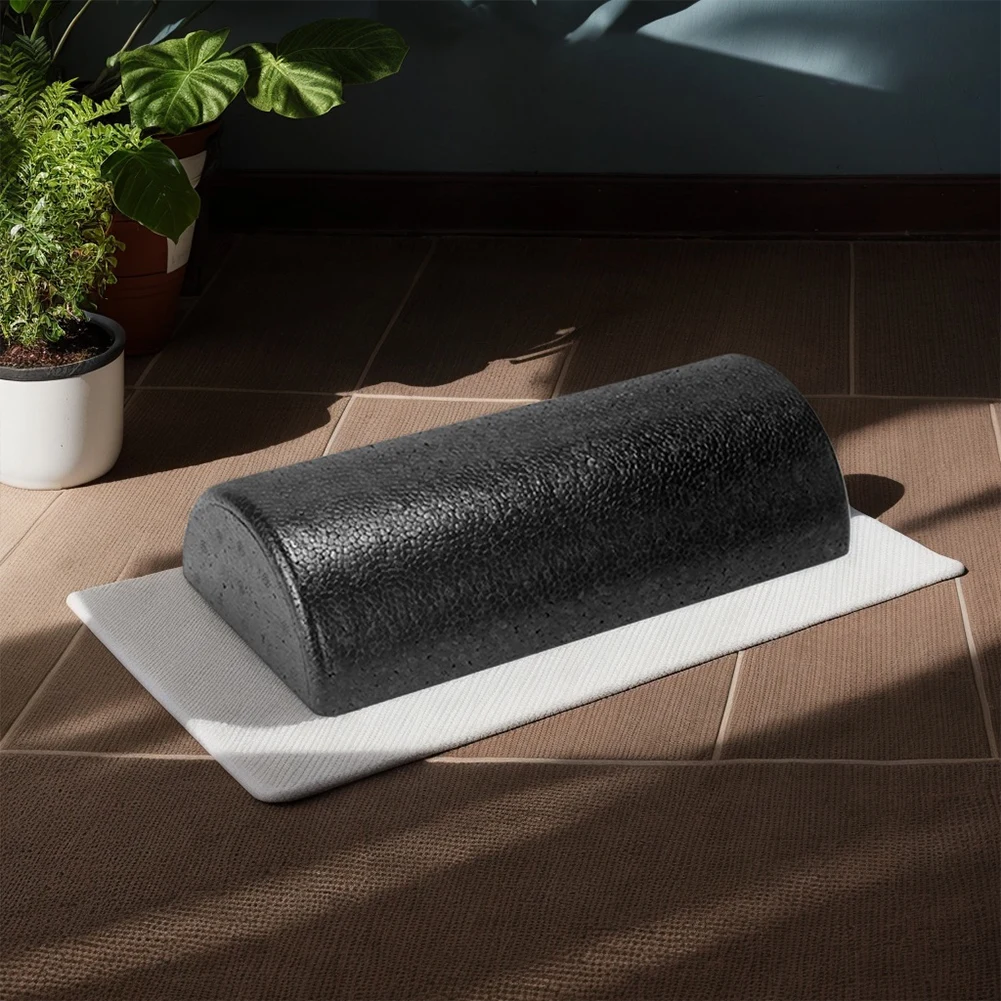 1-5 قطعة نصف دائري اليوغا الأسطوانة تدليك الأسطوانة عالية الكثافة شبه دائرية رغوة الأسطوانة 30 سنتيمتر الظهر نقالة للتدريب التوازن #2