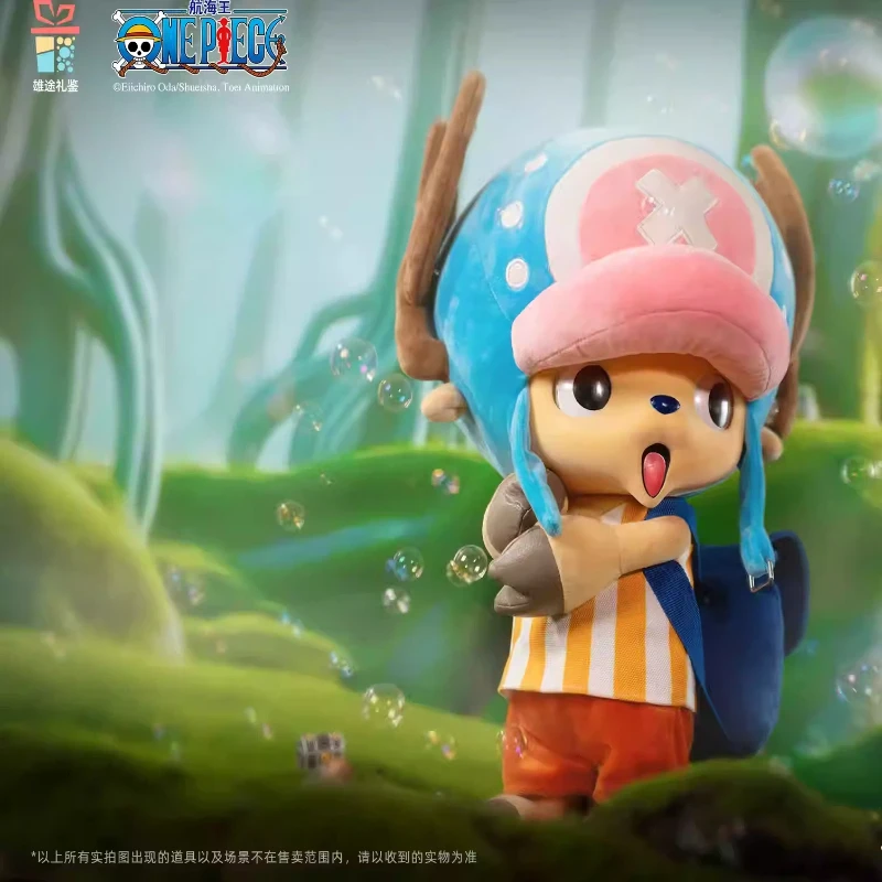 New Authentic One Piece Tony Tony Chopper 400% Large Plush Doll Toy Joint Movable Doll Anime Peripheral Holiday Gift