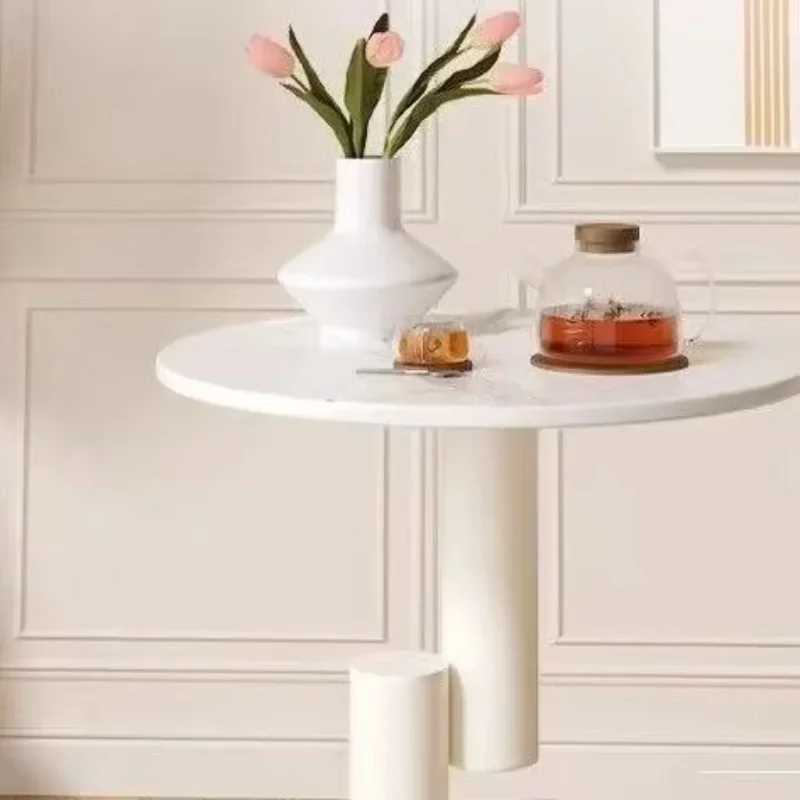 2026 Unique 55X50X50CM Cm Creative Small Living Room Corner Table Sofa Side Table Home Balcony Small Round Table