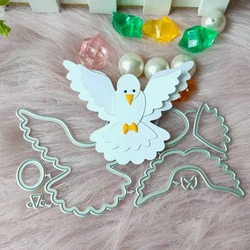 New Arrival  Pigeon Metal Cutting Dies for 2023 Diy Scrapbooking Craft Knife Mould Blade Punch Stencils Card Making