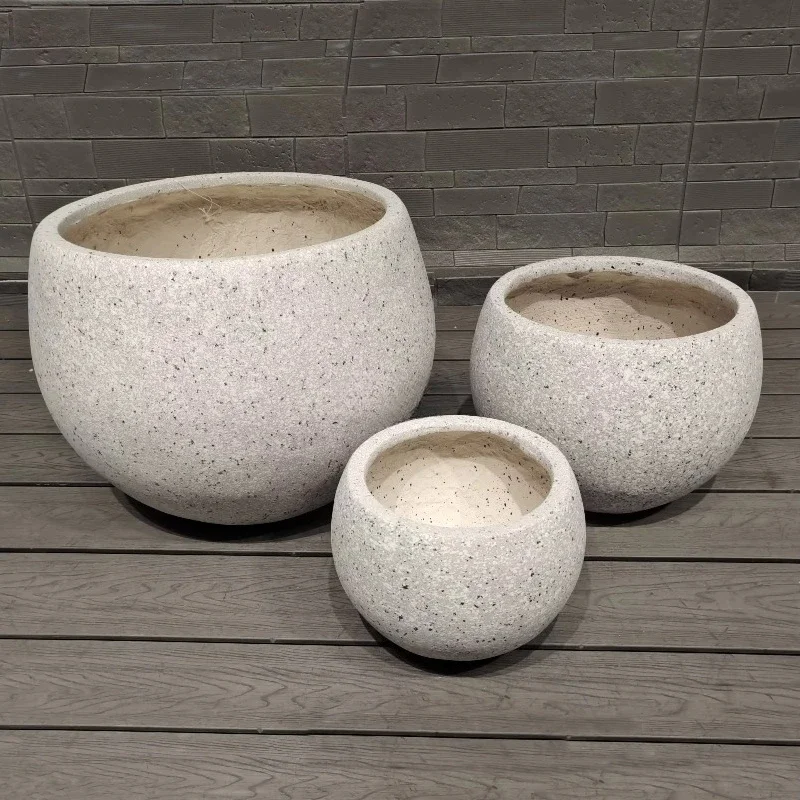 Lightweight High Strength Durable Outdoor Rough Garden Pot