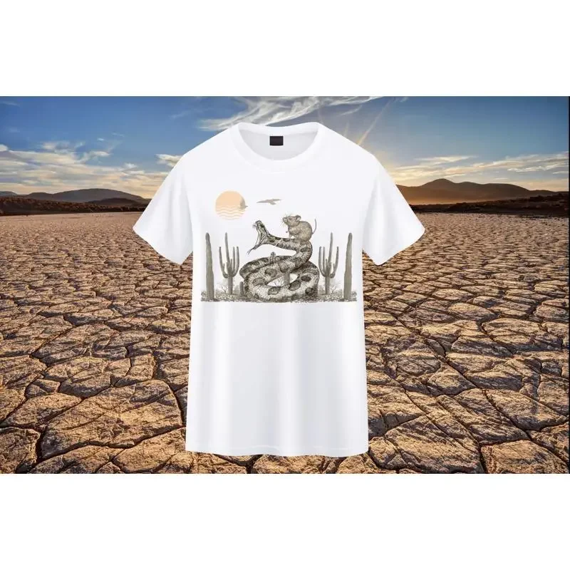Funny Mouse T Shirt Cowboy For Cool Rodent Snake Western Theme Vintage Rodeo Cute