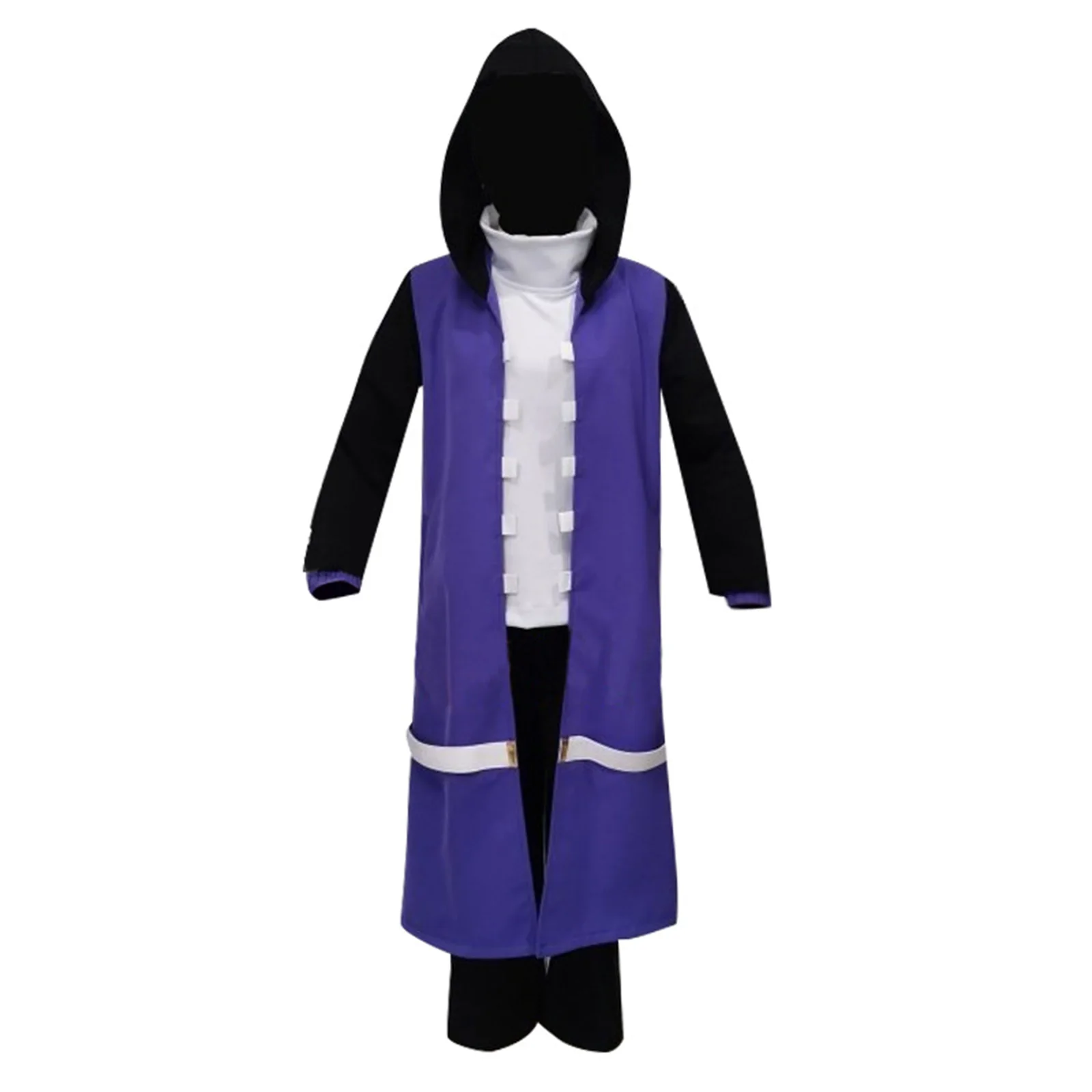 Spiel Anime Sans Professor Cosplay Kostüm Lila Uniform Weihnachten Halloween Rolle Spielen Party Full Set Outfit Für Männer Frauen