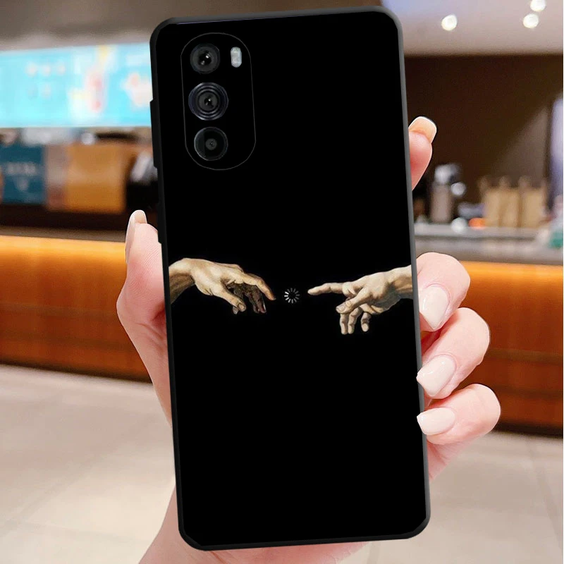 

Case For Motorola Edge 50 40 Pro 60 50 40 30 Ultra Neo Fusion Moto G85 G72 G53 G54 G84 G13 G32 Plaster Statue David Art