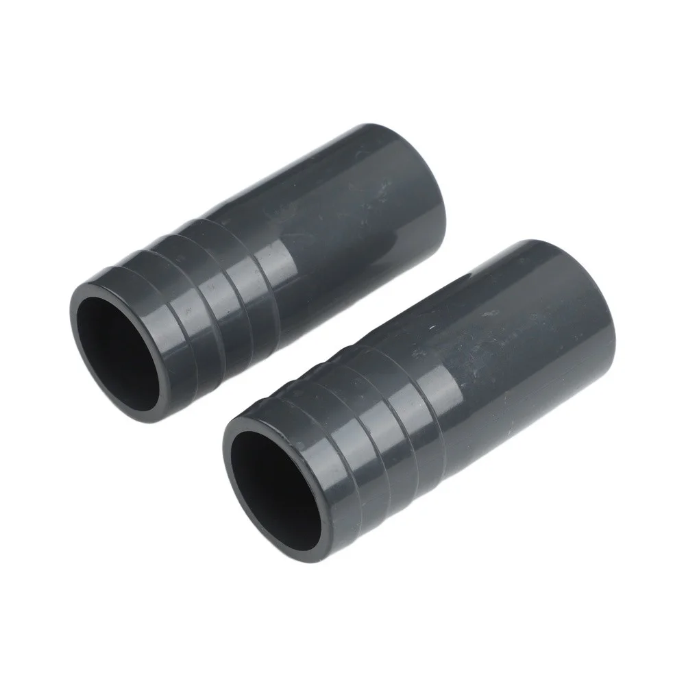 2 Pcs PVC Spigot Straight Connector for Outdoor Garden Pool Irrigation 32mm to 40mm 40mm to 40mm 50mm to 50mm 63mm to 60mm