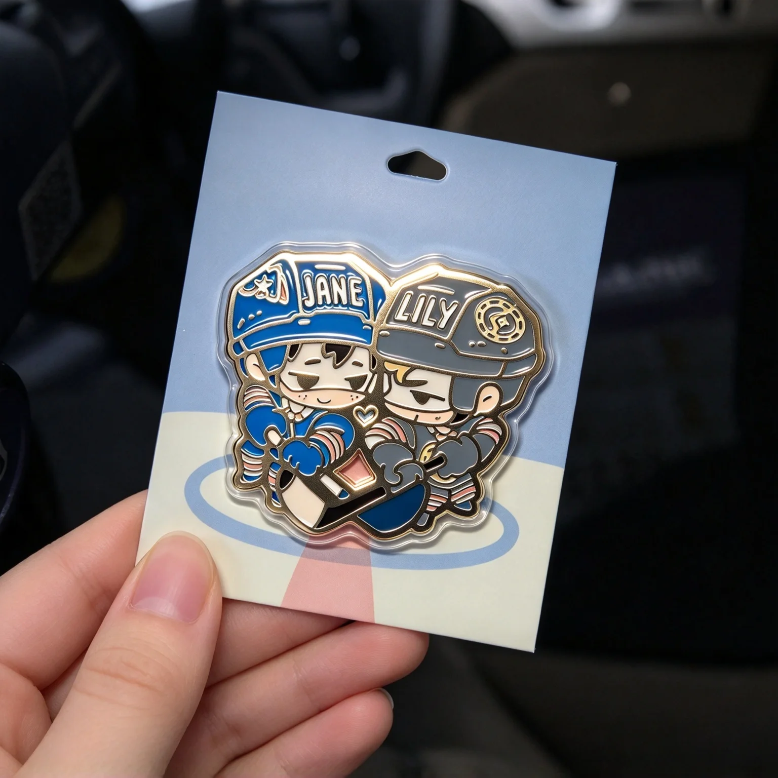 Rivalry Acrylic Pin HollanovShane&HollanderIlya Rozanov Hockey Couple Lapel Acrylic Pin Collectible Brooch Decor Fan Gift