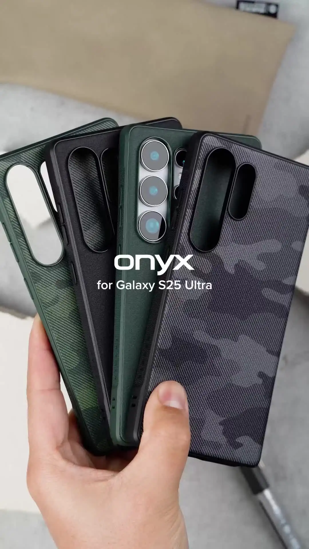 Ringke Onyx, совместимый с чехлом Samsung Galaxy S25 Ultra (2025
