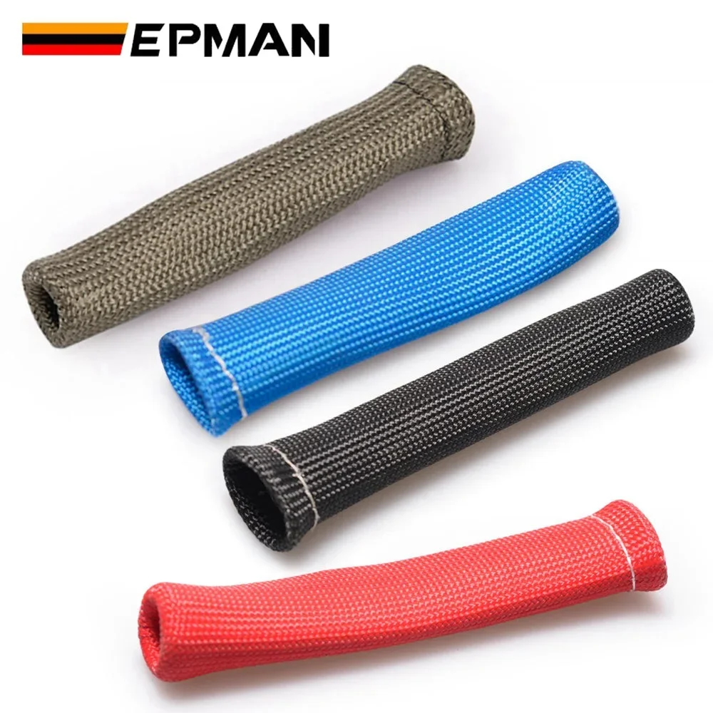 EPMAN 8pcs 1200 gradi candela filo Boot Heat Sleeve Wrap Protector Header Cover per AUDI A4 VW Passat B5 1.8T EP-GT08