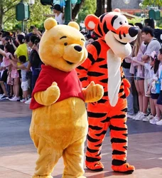 2027 New High Quality Mascot Costume Winnie Bear Mascot Costume Duck Funny Hilarious Cosplay Suit