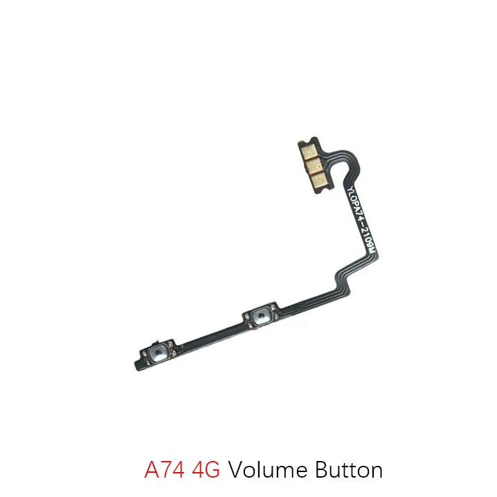 Volume Power Button Flex Cable For OPPO A52 A53 A53s A74 5G A54 On OFF Power Voulme Side Keys Buttons Switch Flex Cable