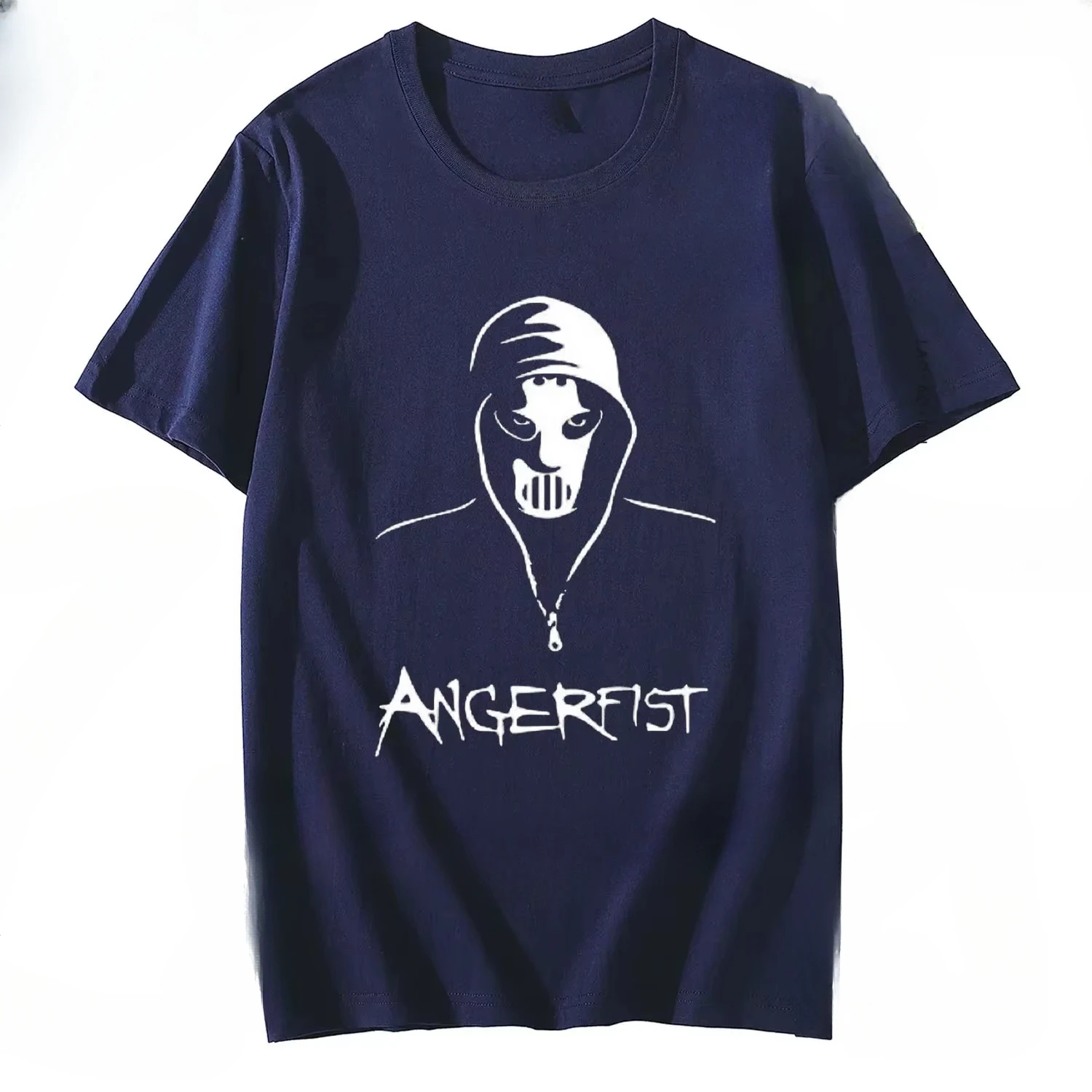 Summer Fashion Angerfist 100% Cotton Men Tshirt HARDCORE TECHNO MAINSTREAM GABBA Women T-shirt Dutch Gabber Music Oversized Tops image 6
