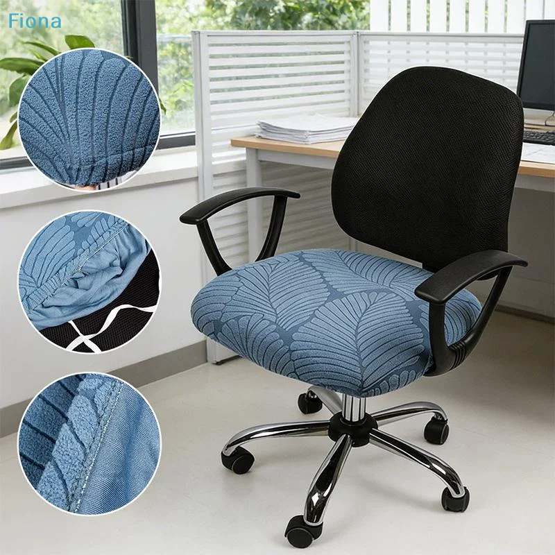 

✔Stretch Office Chair Seat Cover, Washable Printed Desk Chair Slipcover for Home Office