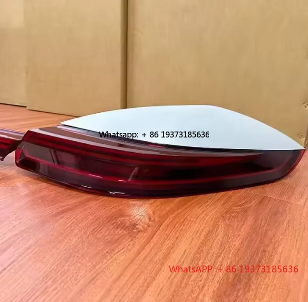 SJC LED-Rücklichter im Durchgangsstil für Porsche Panamera 970 2011–2017, hochwertige modifizierte Rückleuchten, Upgrade des Rückfahrbremssignals