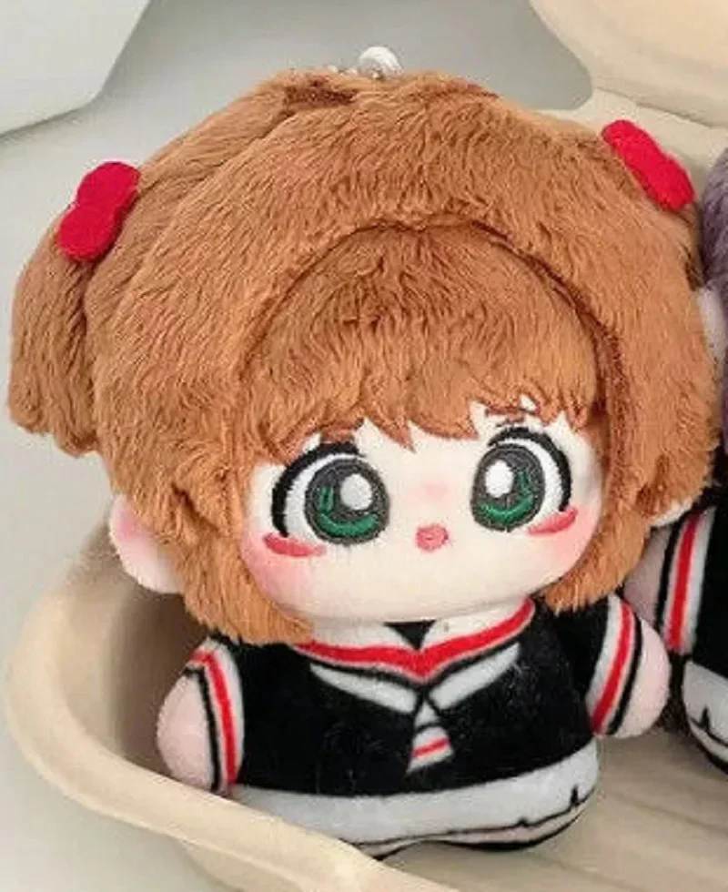 Sakura Kinomoto Tomoyo Daidoji Anime Schlüsselanhänger Süßes Mädchen Dekorieren Schultasche Anhänger Kinderspielzeug Cartoon PP Baumwolle Tragbares Geschenk