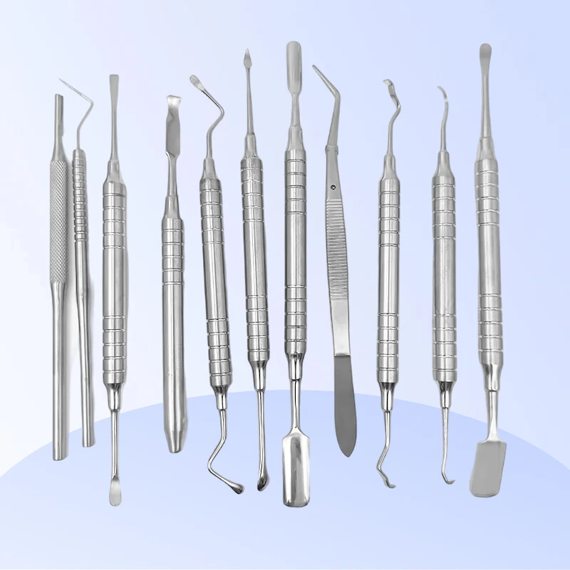 

26 шт./компл., высококачественный инструмент для зубных имплантатов, инструмент из нержавеющей стали, хирургия имплантатов, набор для стоматологической хирургии полости рта