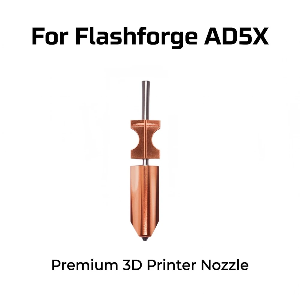 Für Flashforge AD5X Düsen-Upgrade Abnehmbar 0,4 0,6 0,25 0,8mm für Flashforge AD5X Hotend Extruder Schnellwechsel-Heizblock – Detail 3