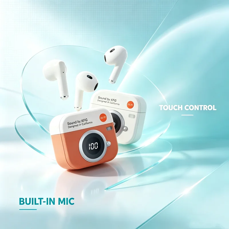 Outdoor Power Adapter Usb C - Bluetooth 5.3 Wireless Headphones Power LED
