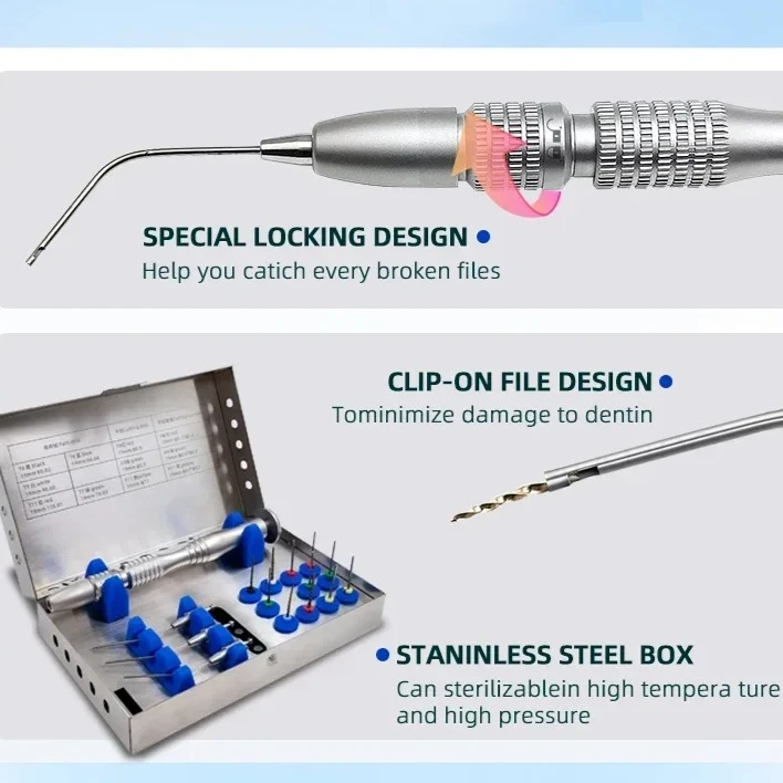 

Профессиональные лабораторные эндодонтические эндодонтические файлы, комплект системы удаления эндодонтических файлов, набор инструментов для удаления корневых каналов