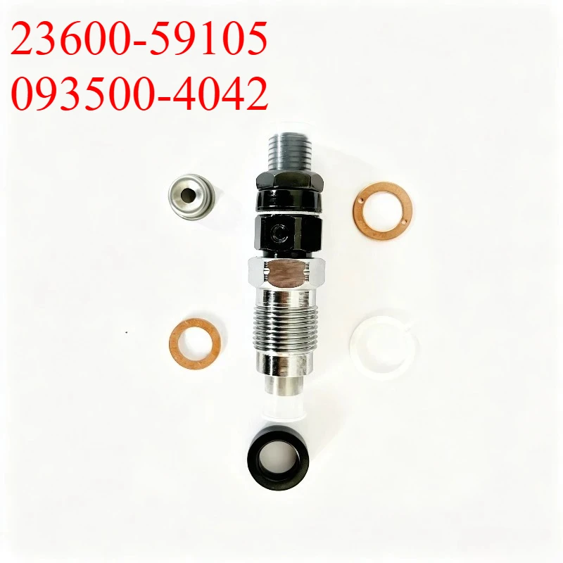 23600-59105 093500-4042 Fuel Injector For Toyota HILUX Hiace 3L 2L LN107 2800cc 1HZ3L1DZ 2.4L Motor