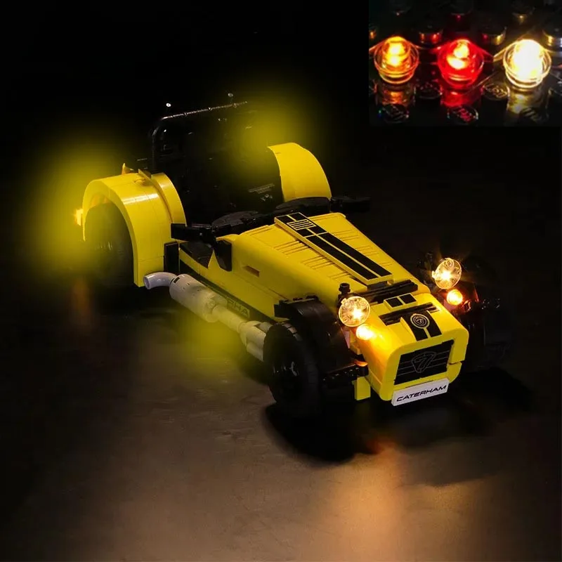 USB Lights Compatible with Lego 21307 IDEAS CATERHAM Bricks Building Set -(NOT Include Lego Model)