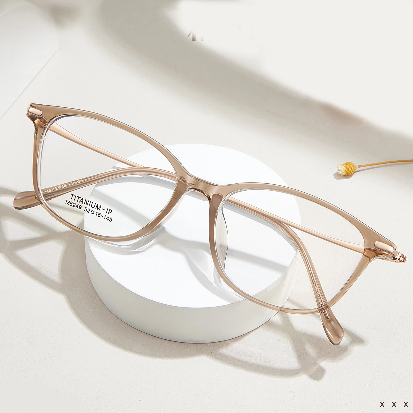 KUXA, nuevo diseño TR90, Gafas ópticas de titanio, lentes recetas graduadas, miopía, hipermetropía, Gafas progresivas, Gafas de regalo para esposa