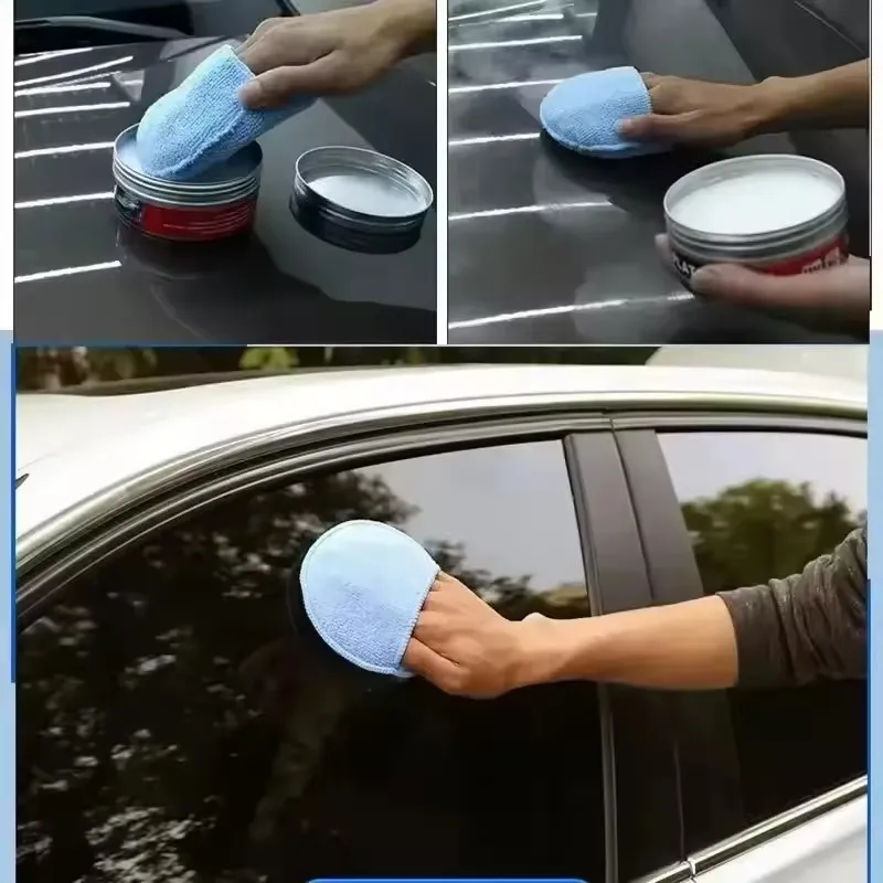 10/1Pcs Soft Microfiber Car Wax Applicator Mitts Polishing Sponge Wax Foam Car Wax Applicator Pad Car Detailing Cleaning Tools view 4