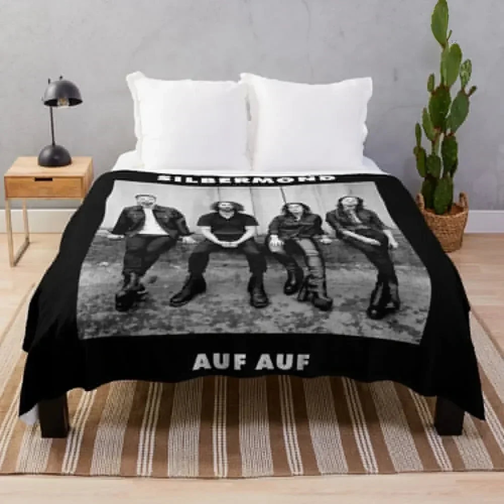

SILBERMOND BAND AUF Throw Blanket Soft Sherpa Fleece Warm Blanket for Winter