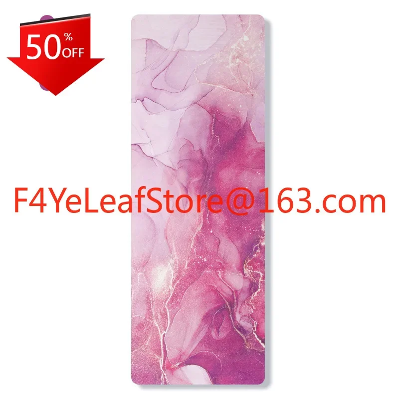 

Portable travel fitness floor mat ultra-thin yoga mat natural rubber non-slip foldable