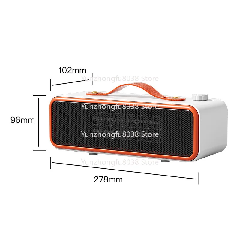 

Small PTC Quick Heating Fan, Low Energy Consumption, Energy Saving and Low Noise Heater