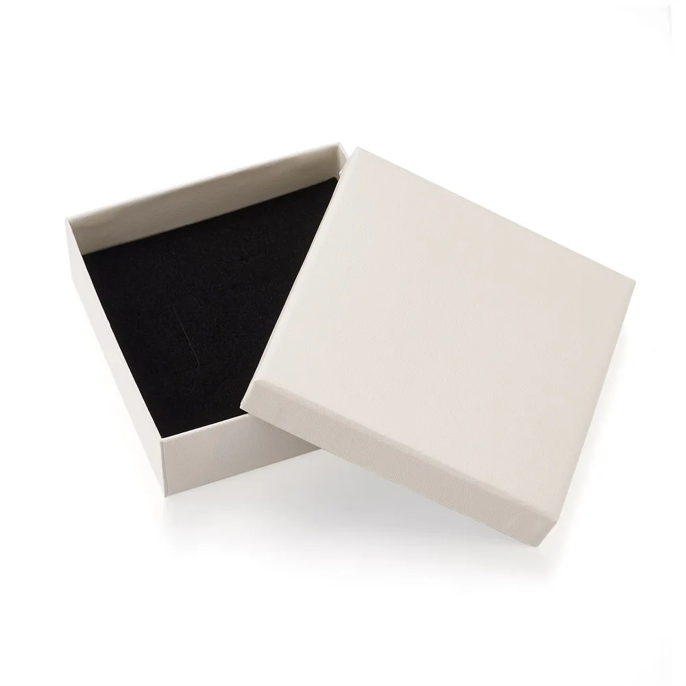 Rectangle/Square Marble Paper Cardboard Jewelry Gifts Box For Necklace Bracelet Rings Carton Packaging Storage Display Box